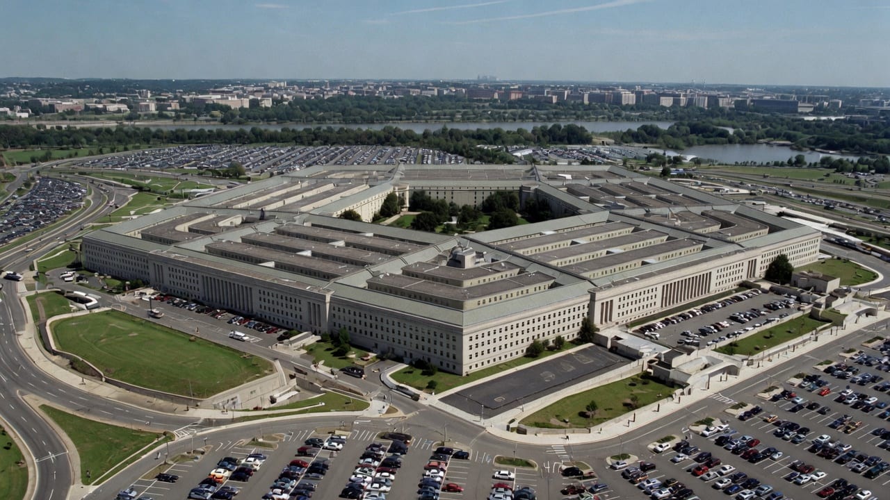 Aerial view of the Pentagon